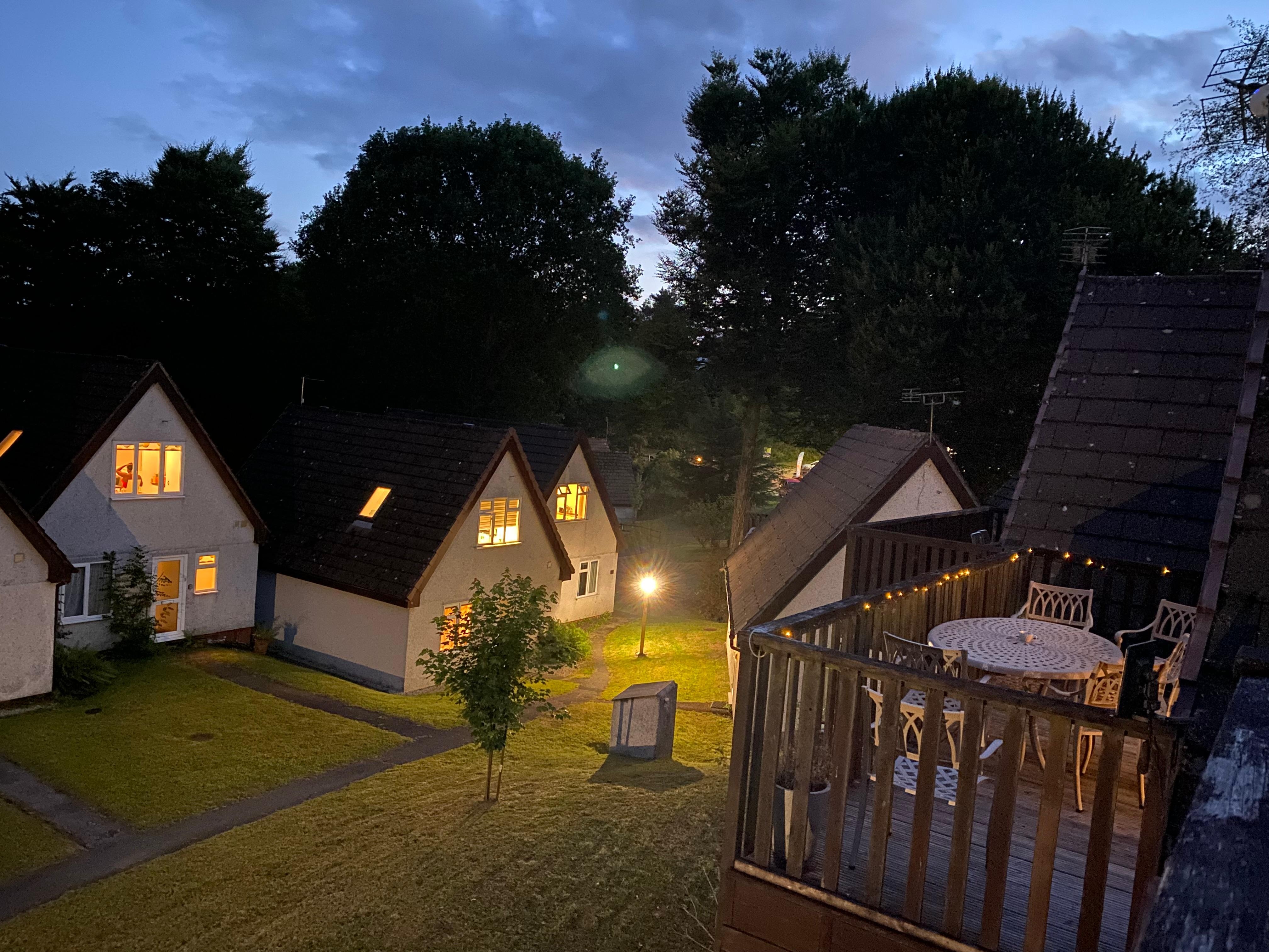 View from our balcony 