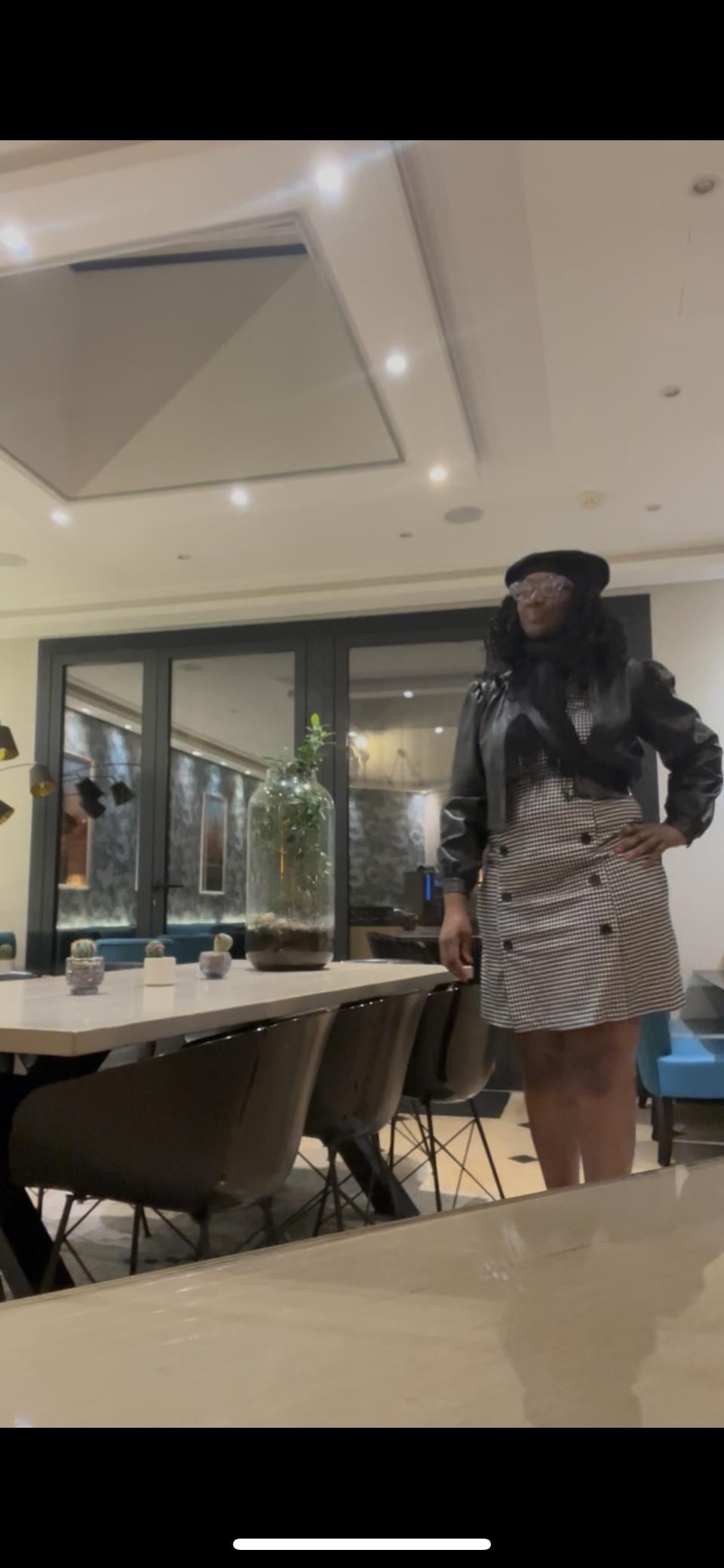 Look how beautiful the place is decorated 