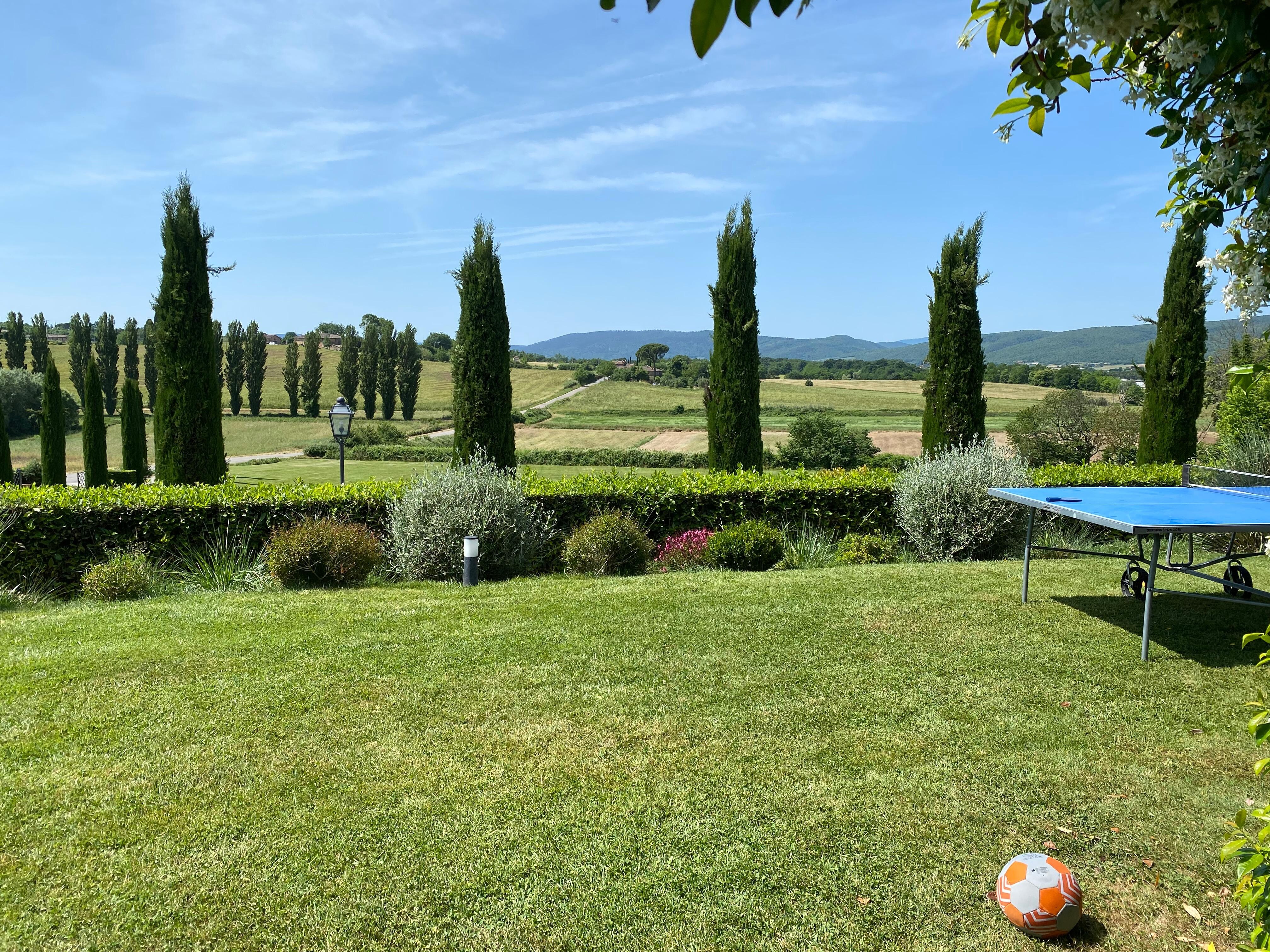 View from the terrace 