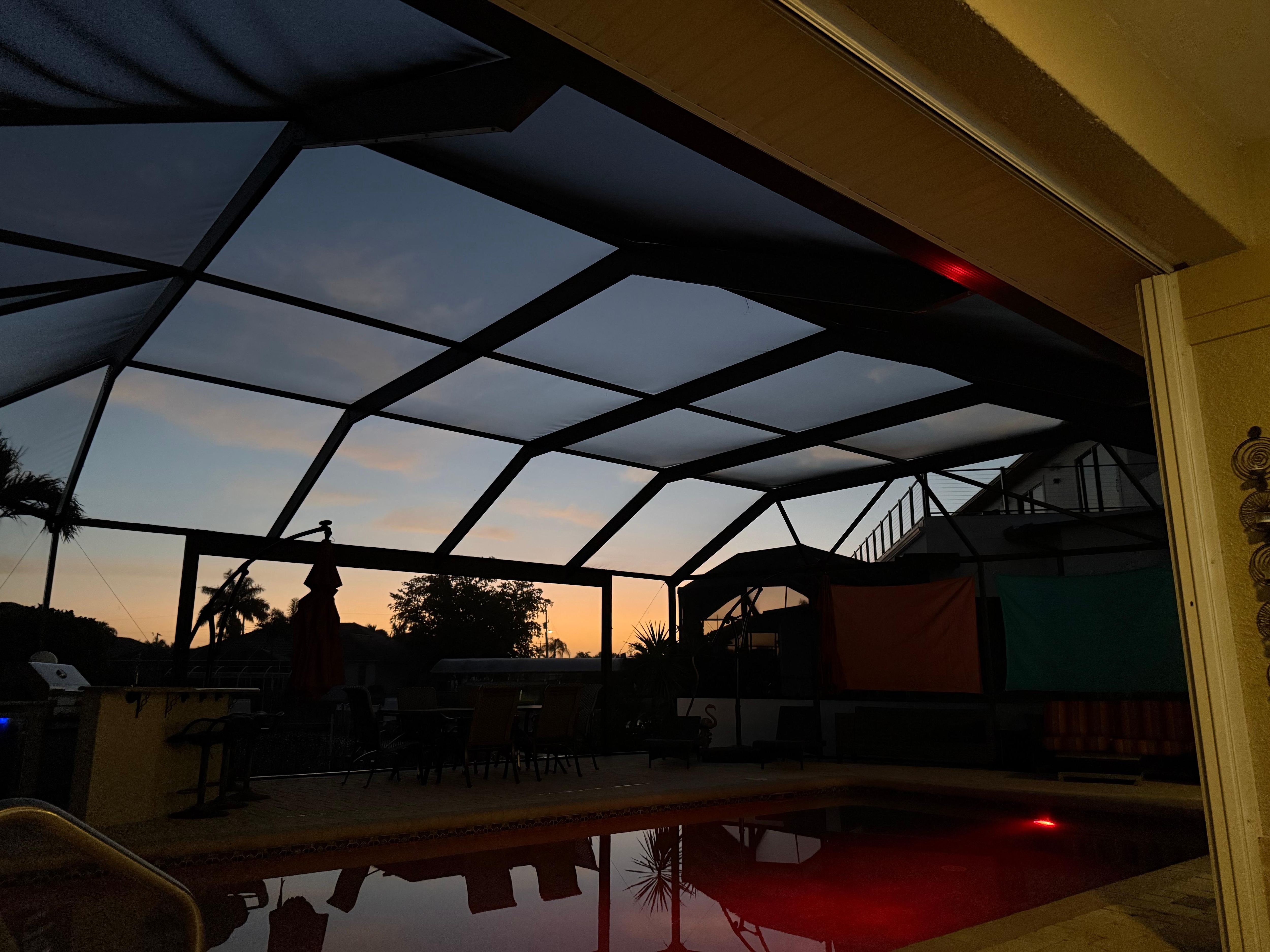 Watching the sunrise