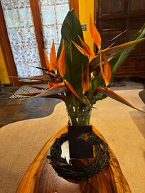 Anniversary arrangement from housekeeper