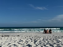 Our private beach!