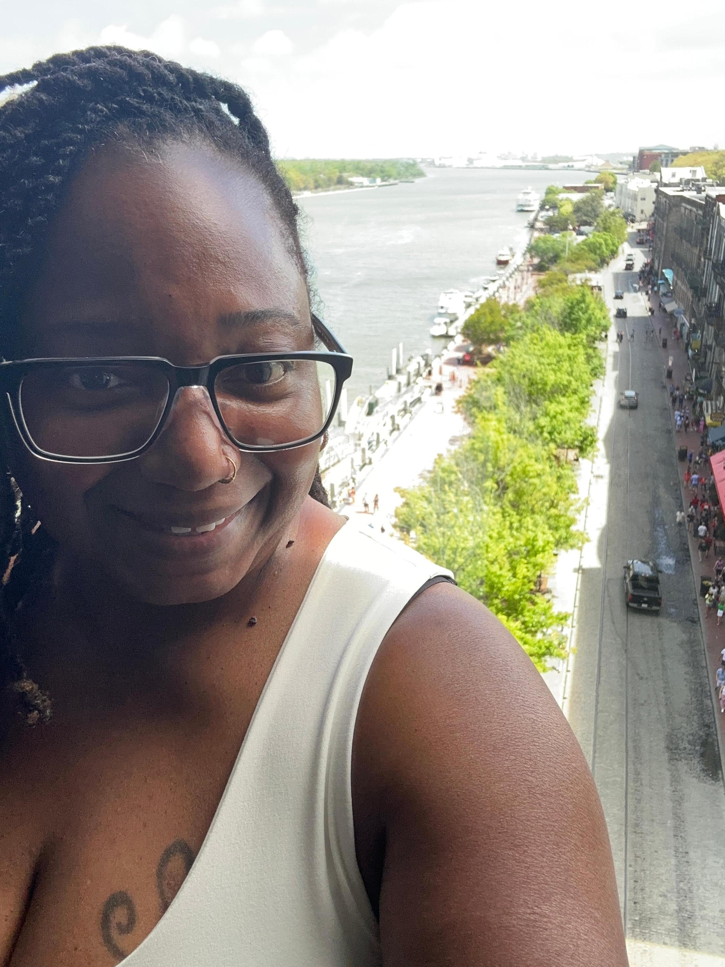River view Room of the Hyatt Regency Savannah
