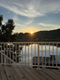 Sunrise on the second level.