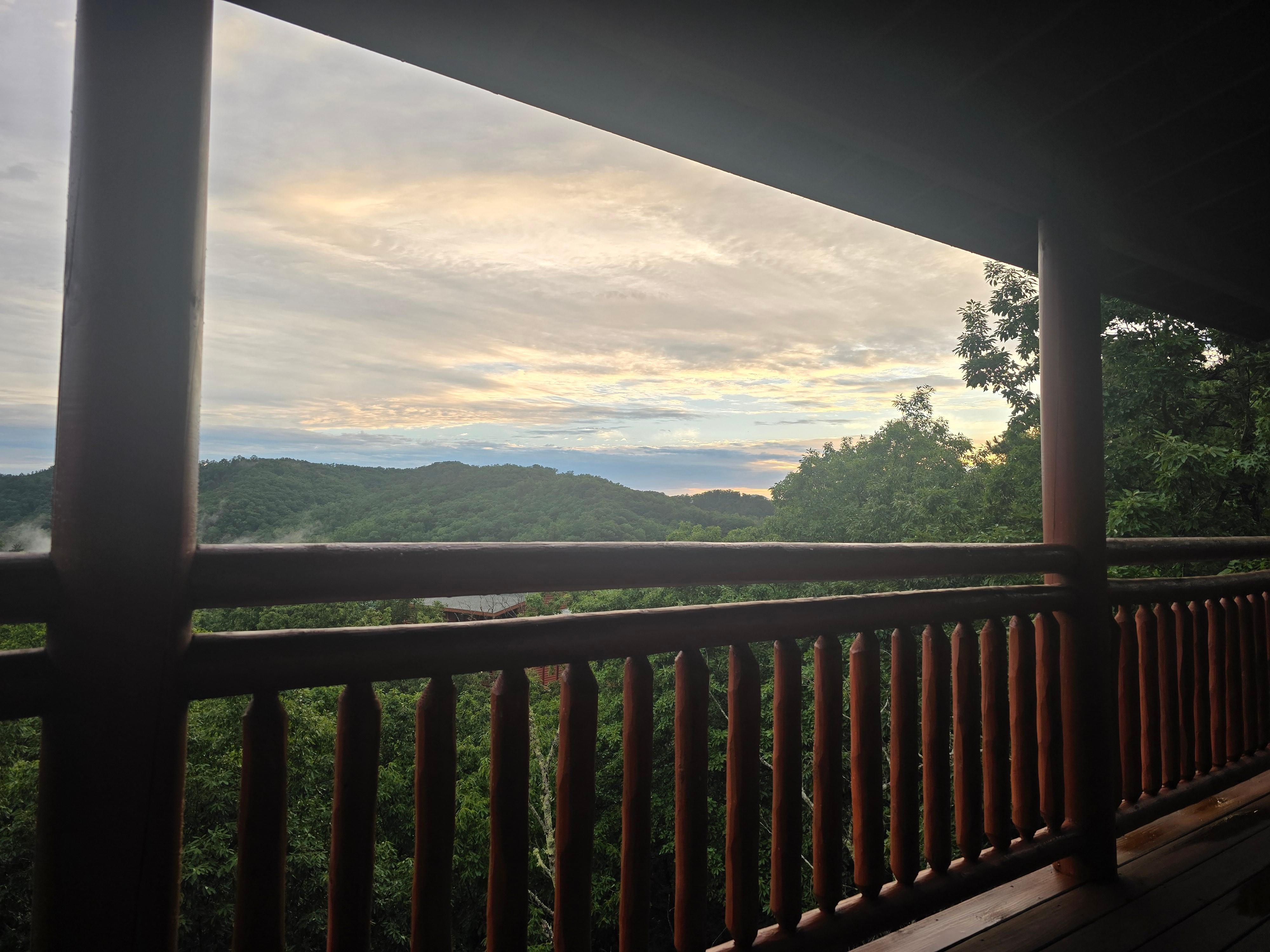 View from porch
