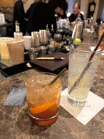 Great time at lobby bar!!! Bartender was fun and made a good drink.