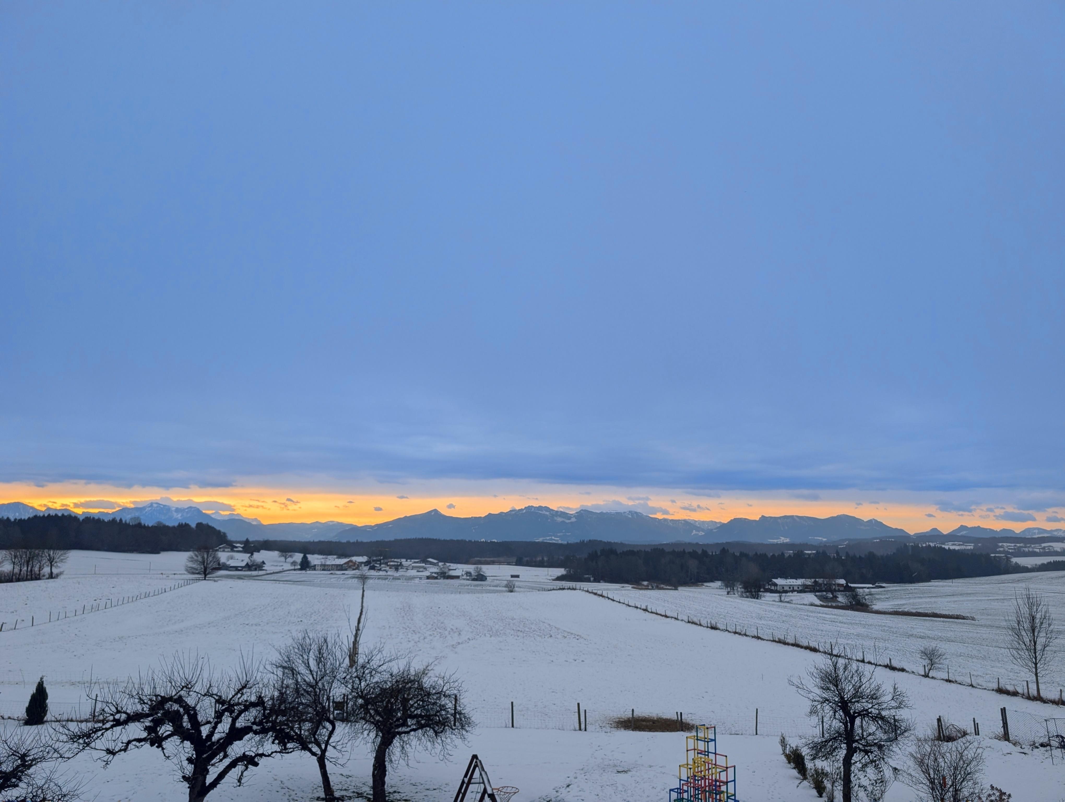 Unsere wunderschöne Aussicht :) 