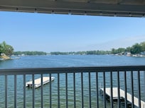 The covered porch was wonderful.