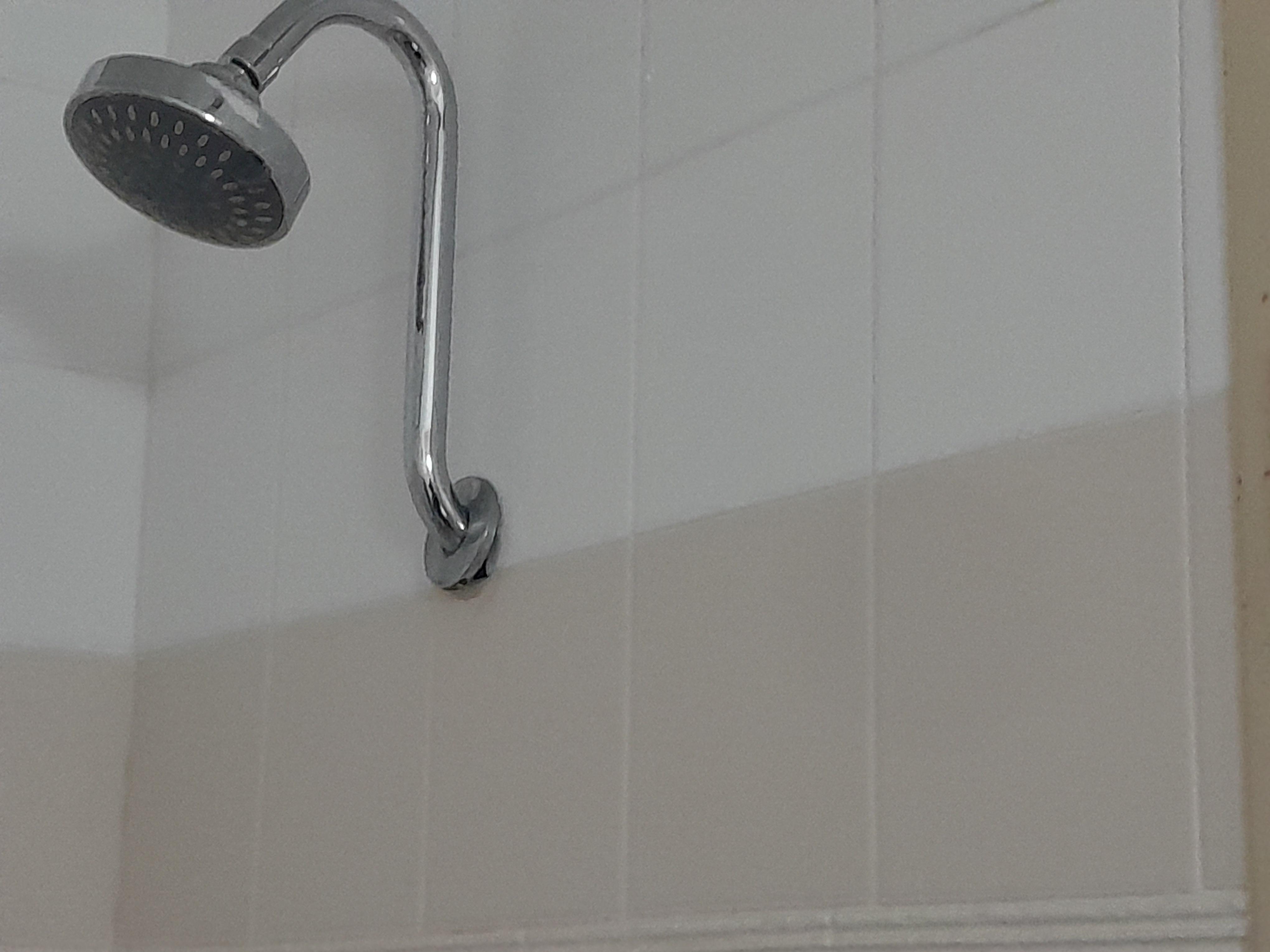 fixture I'm bathroom not sealed 