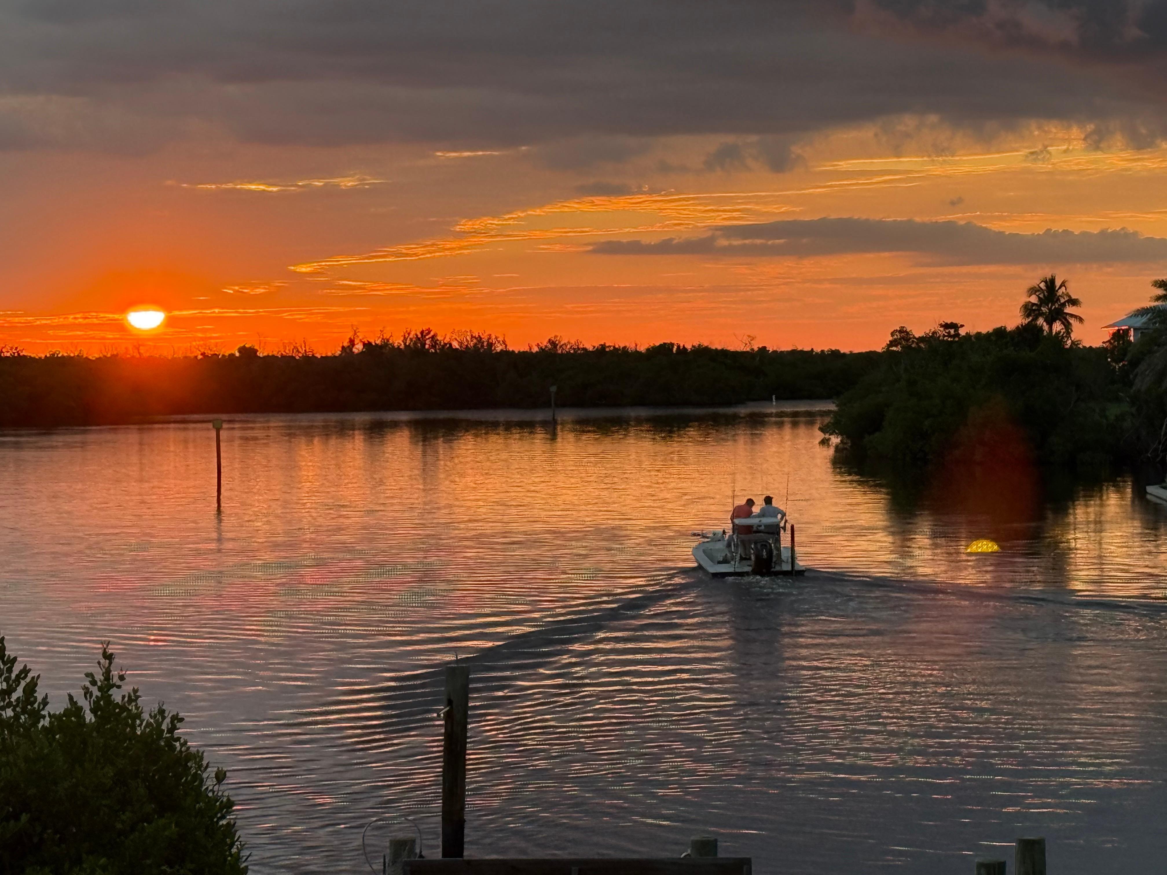 Sunrise from the balcony-beautiful 