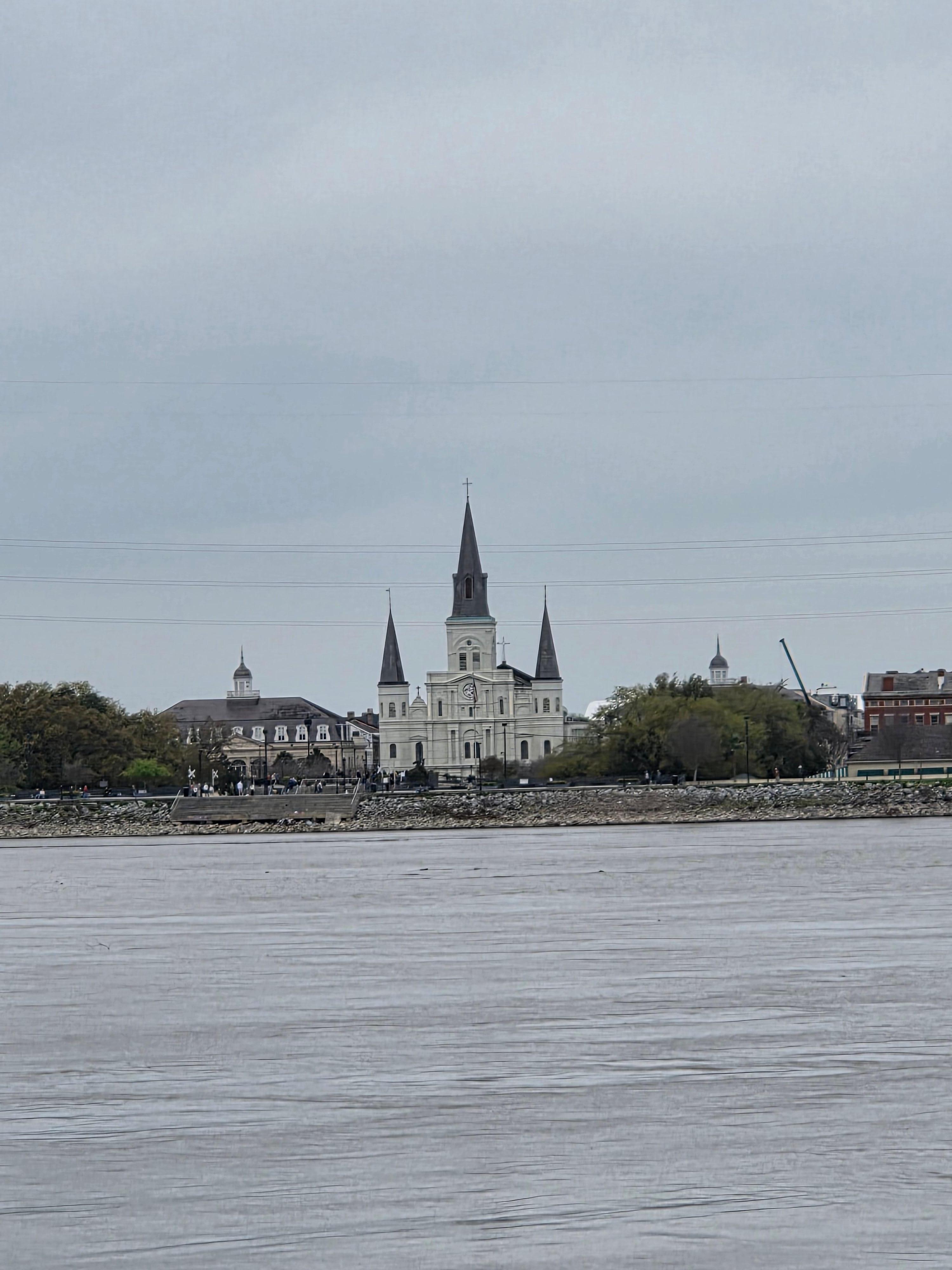 View from the ferry at Algiers Point