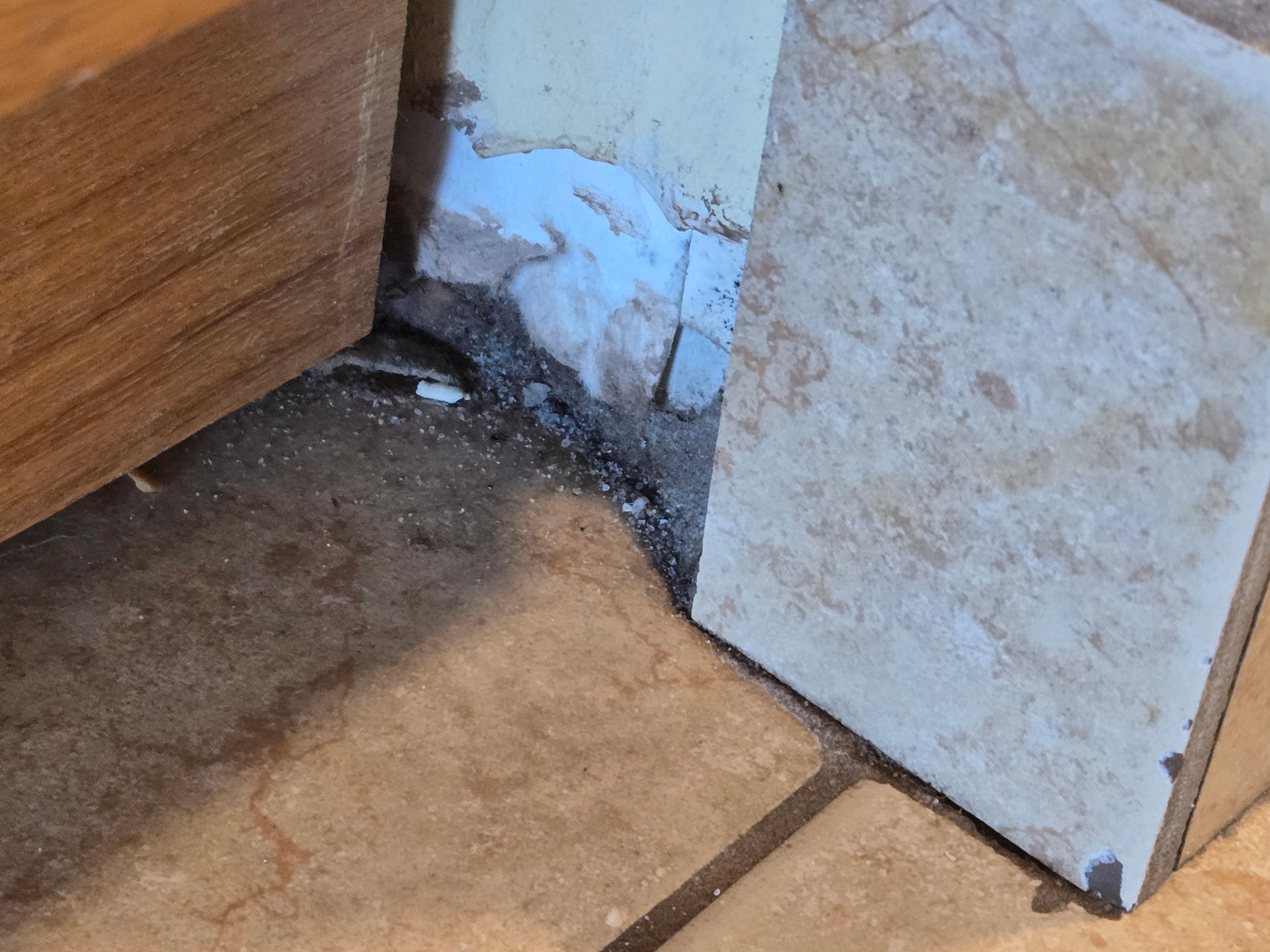 Dirty dingy floors