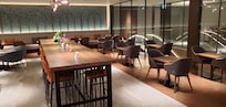 The newly renovated welcome lounge.