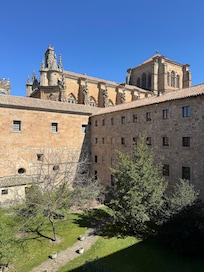 Convent courtyard view from room