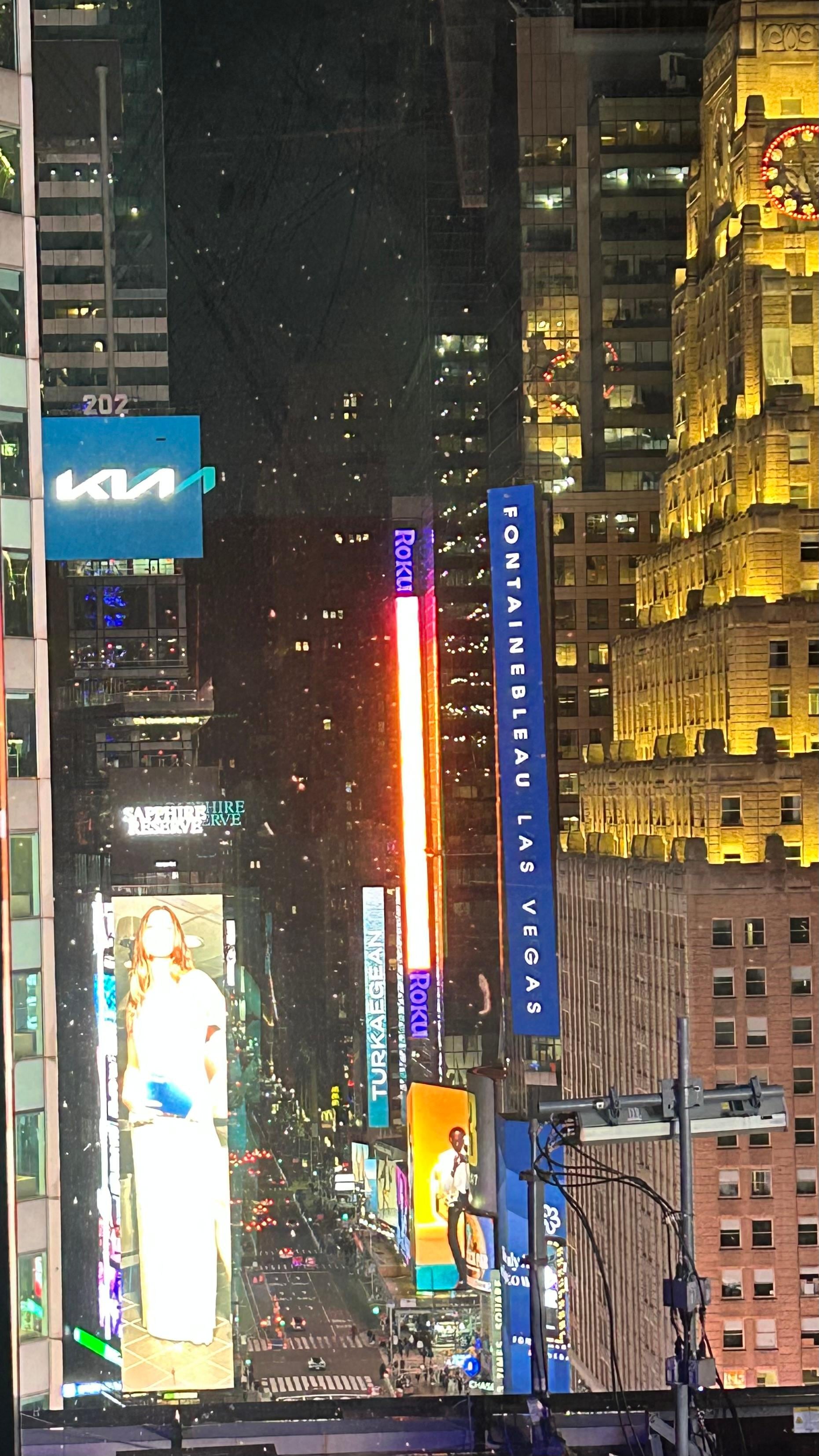 This is the view from my hotel room