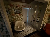 Bathroom with a tub, tub was amazing