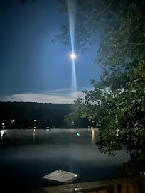 Lake at night