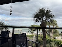 Hanging on the patio