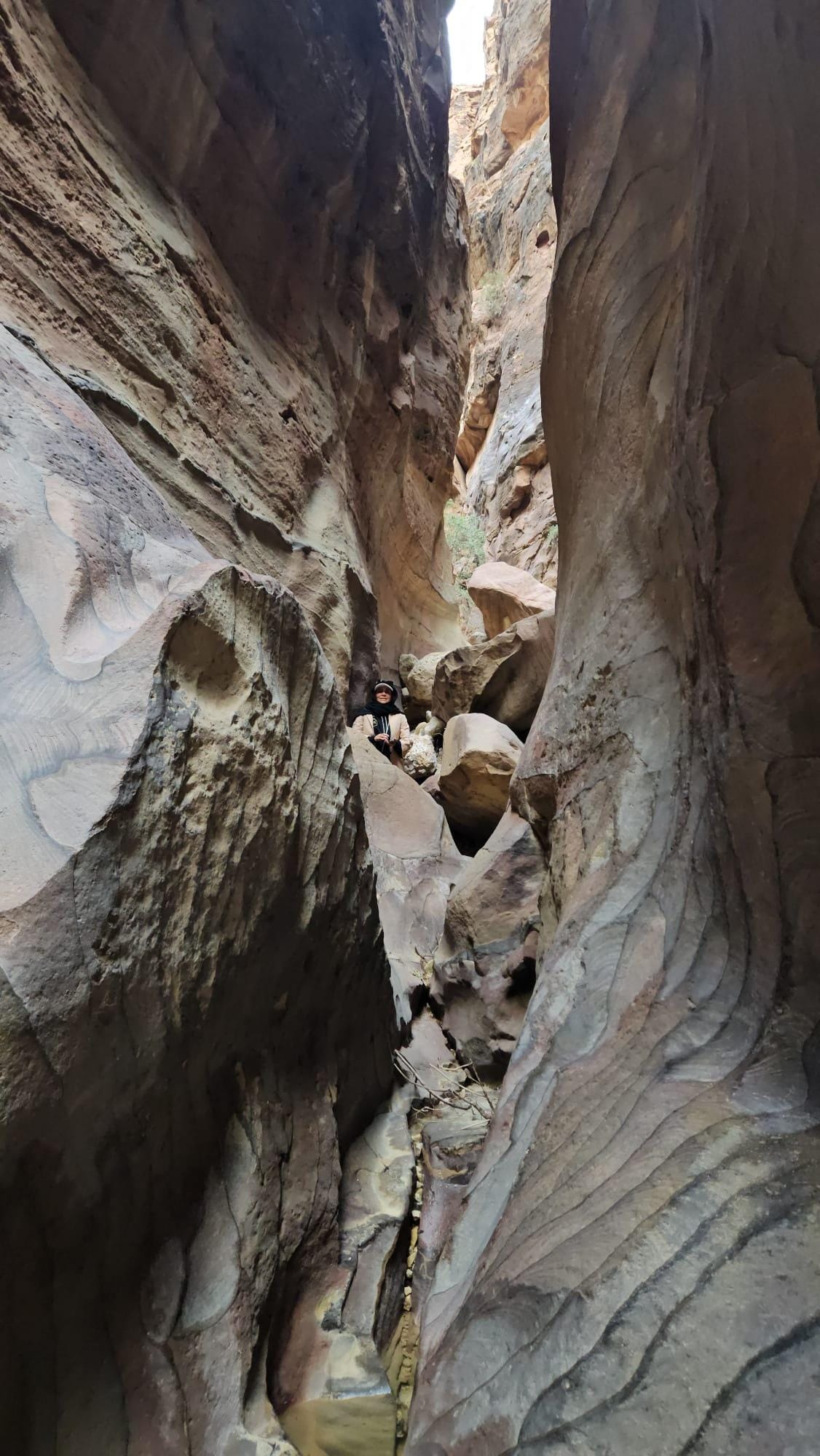 Trail next to Hotel.