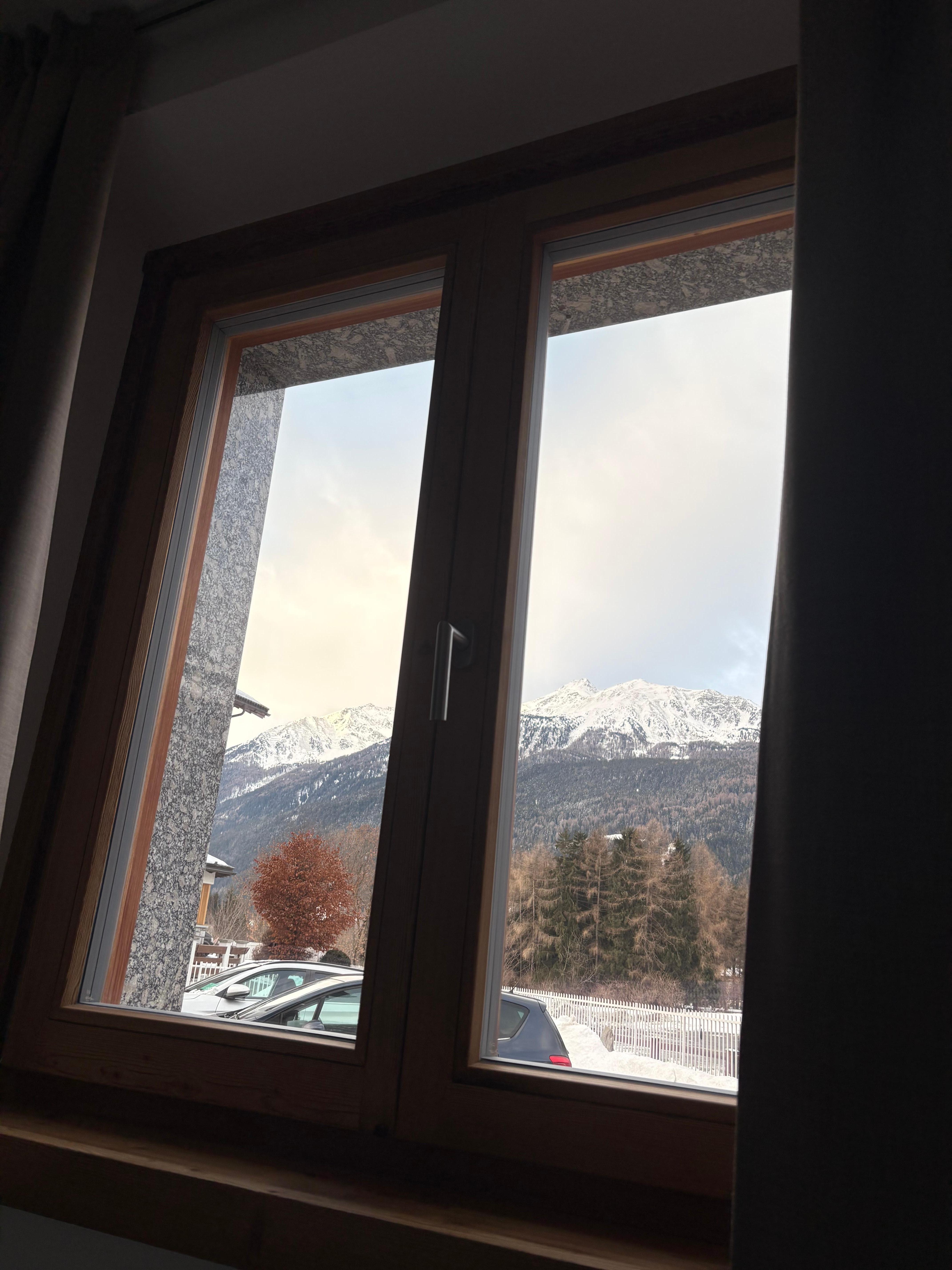 Utsikt från sovrummet