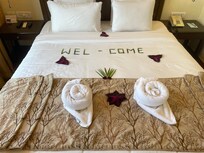 Set up upon arrival. It’s the little touches that make the stay.