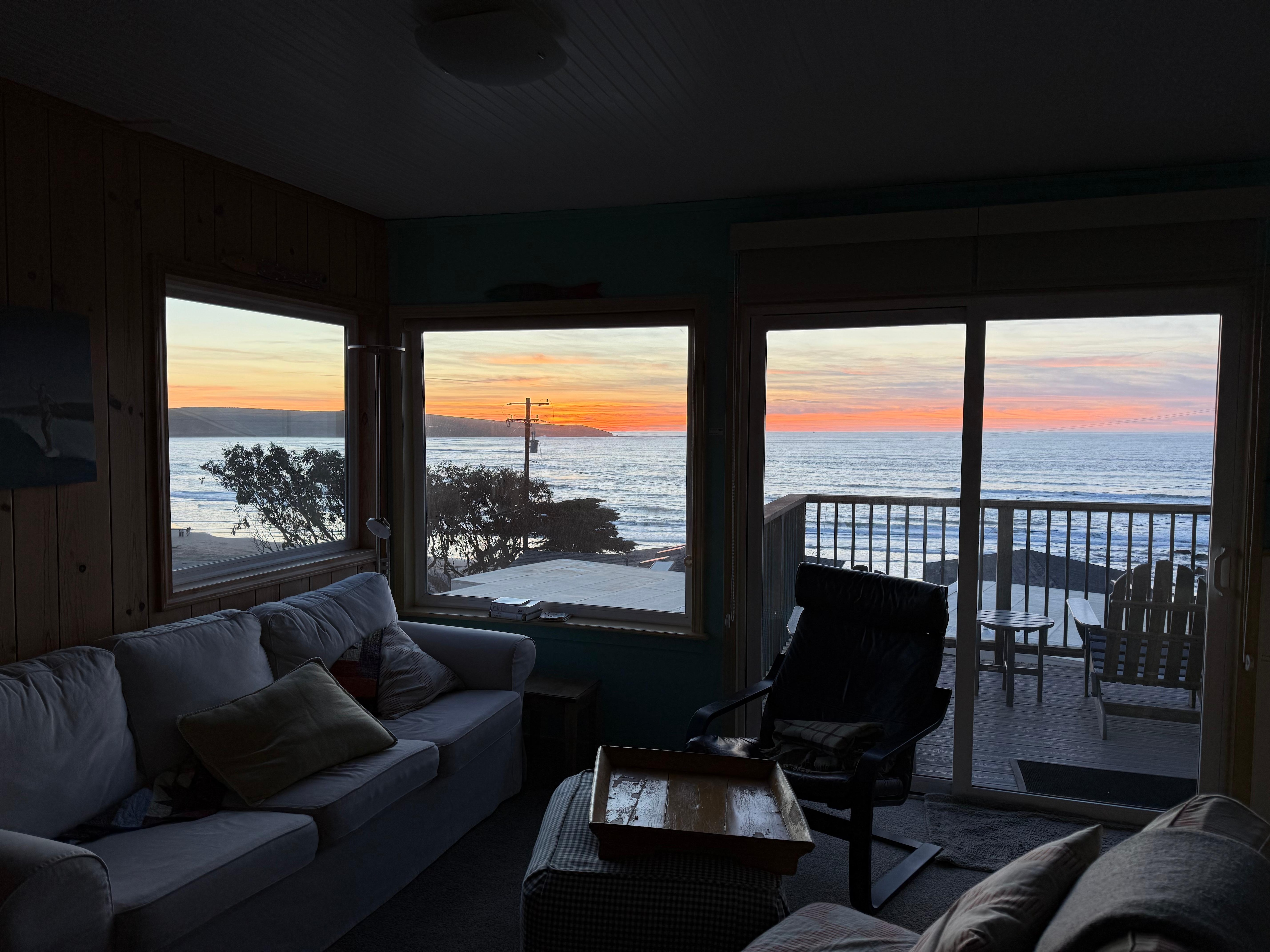 View from the living room.