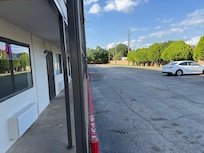 Had to tote my bag past these rooms -go around the far end of buildings