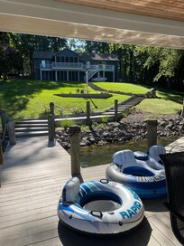 View from the dock.