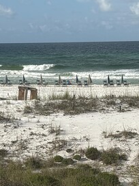 Ocean view from balcony