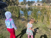 Of course the pond excursion was a huge hit with the kids.