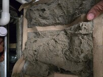 Air conditioner/heat filter. Ac/furnace unit filter. Dirt/dust so thick. This is why we had a continuous sore throat/congested
