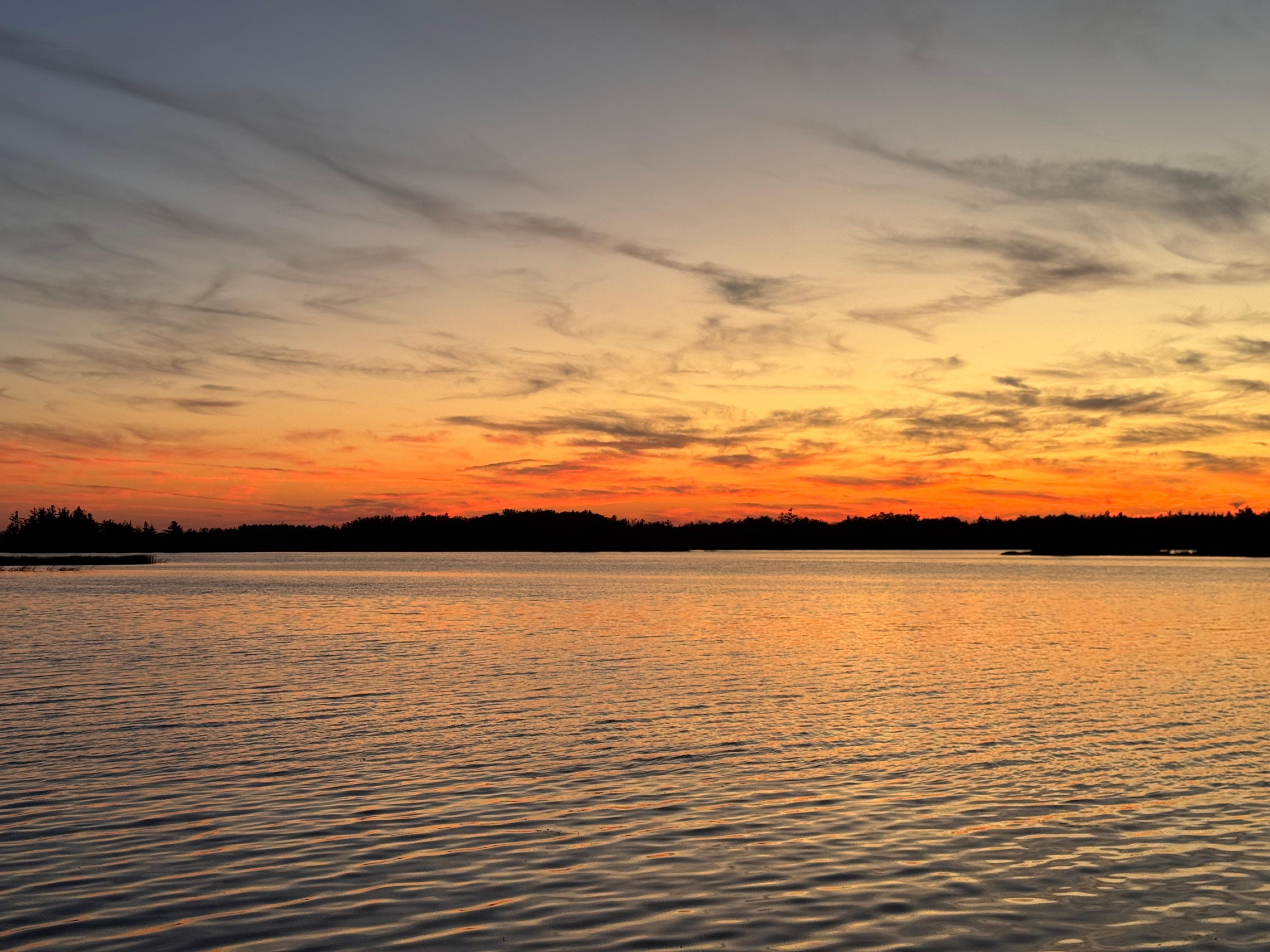 Sunset on Lake Winyah 