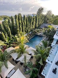 View from the balcony