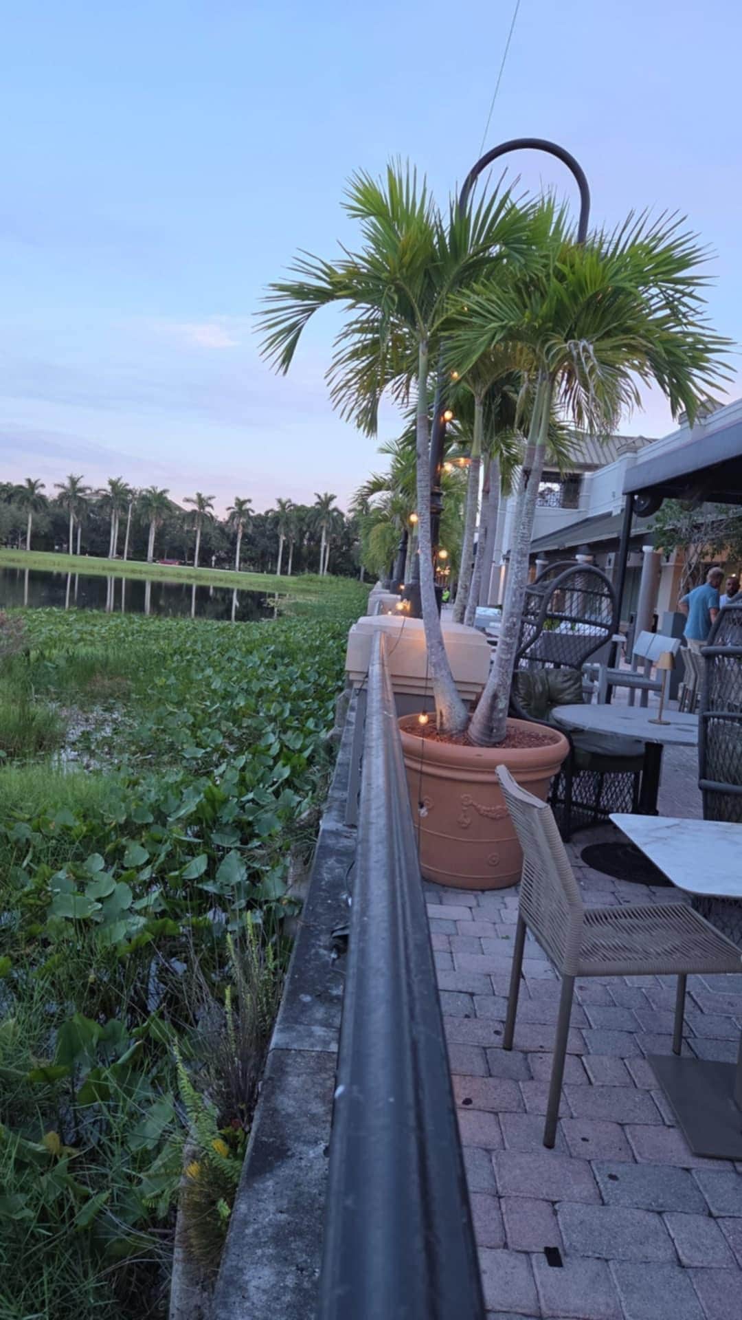 Restaurant i nærheten av hotellet.