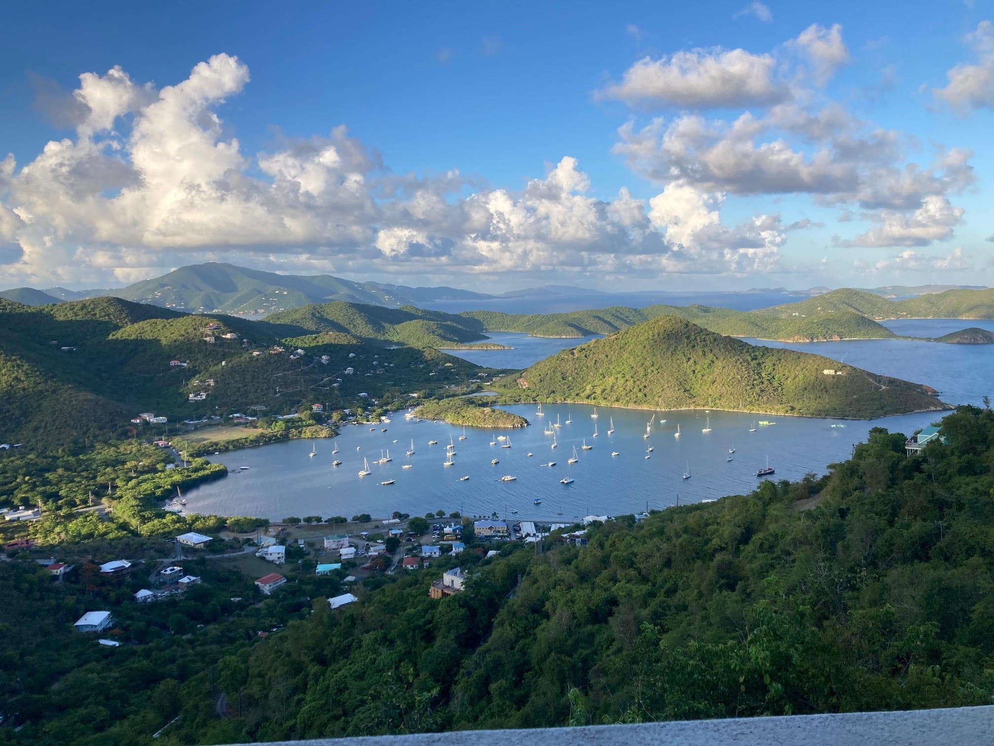 View from the upper deck