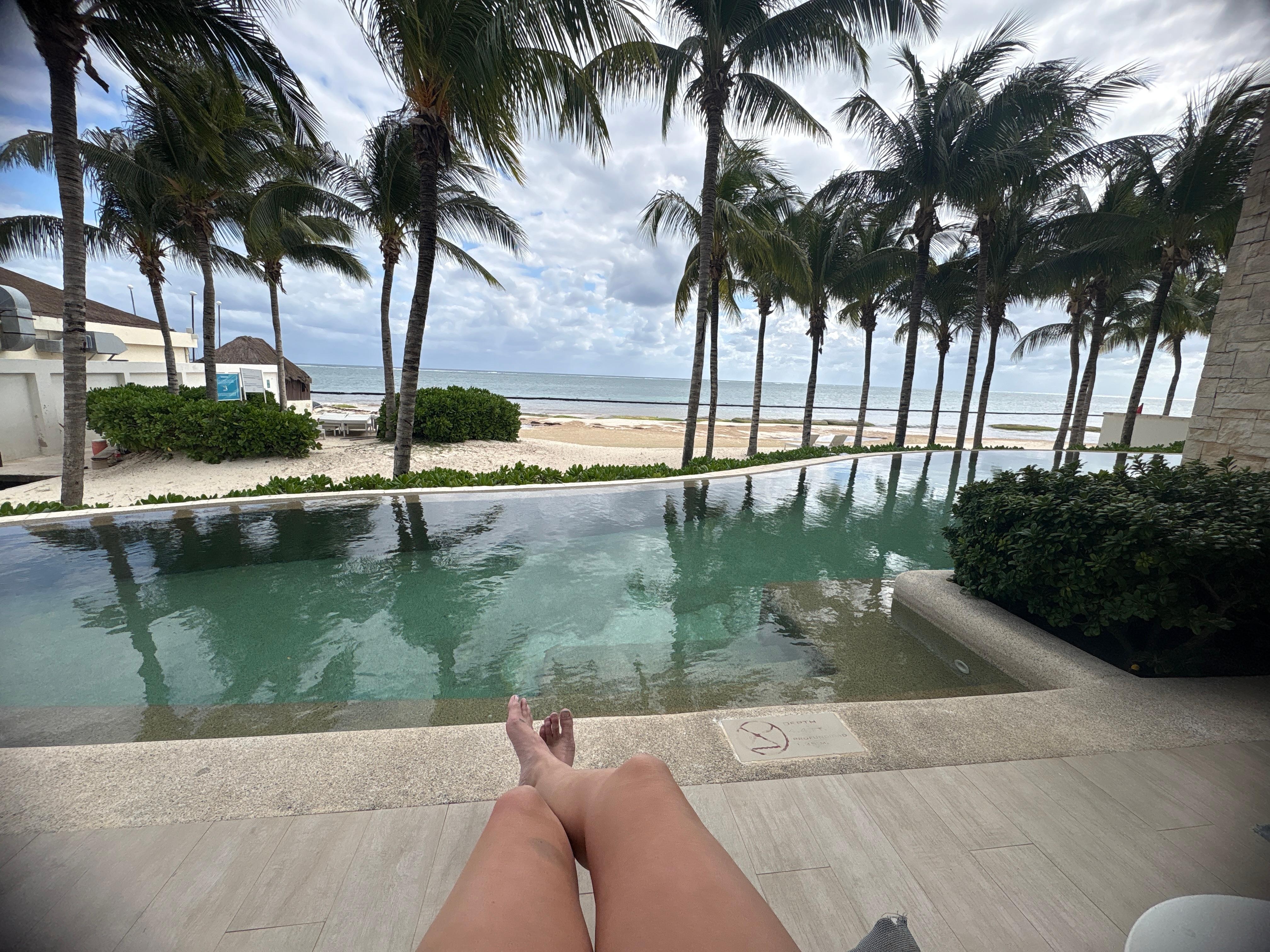 The view from the ocean view swim out!