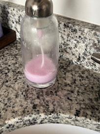 Barely any soap left in master and was diluted with water.