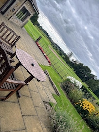 Private terrace & view