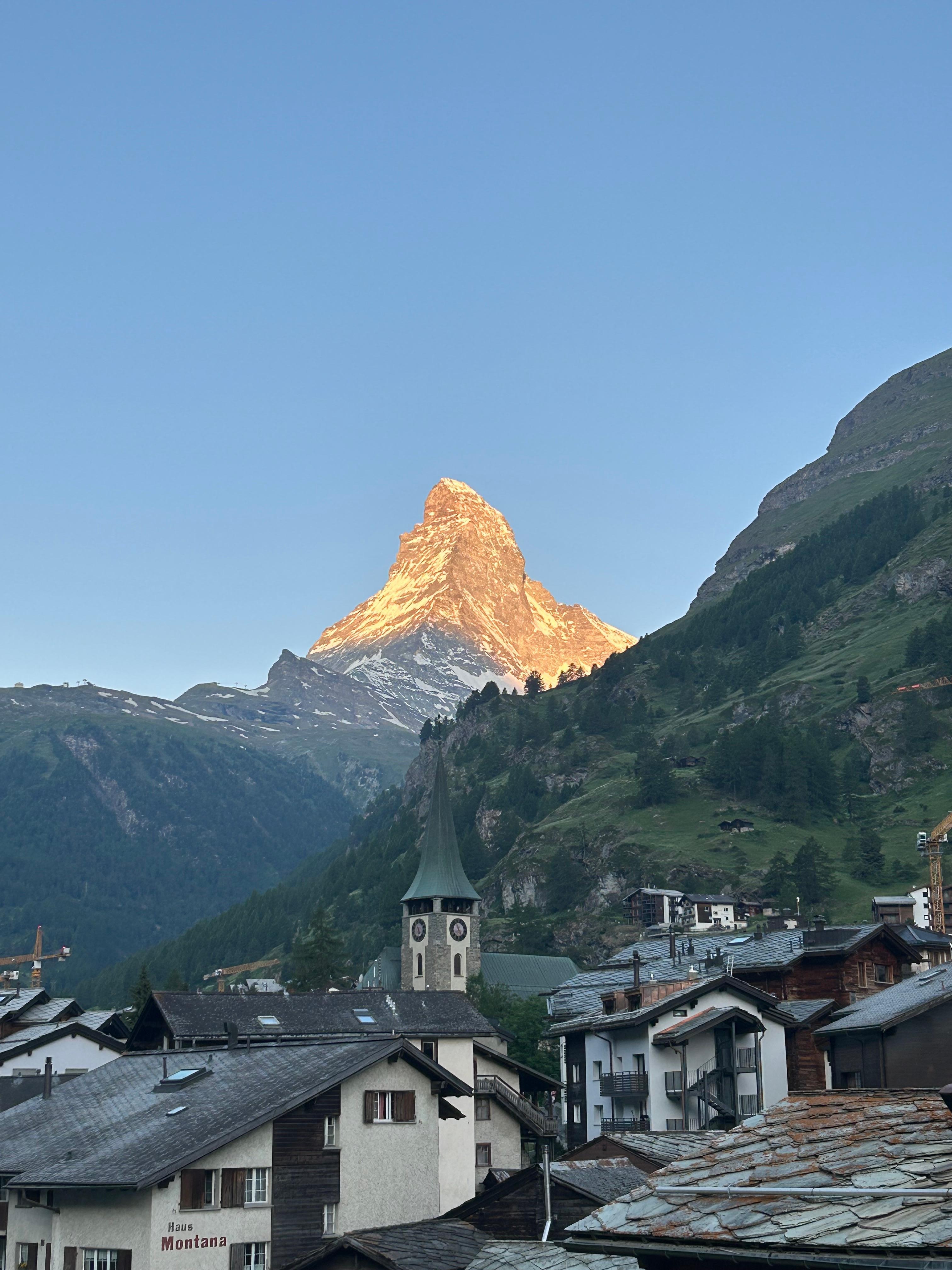 View from balcony