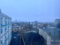 The view (weather was foggy)