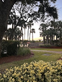 Gorgeous grounds as viewed from the balcony