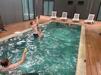 Shared swimming pool