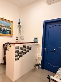 Reception on the third floor of the building