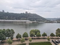 View from a river view room