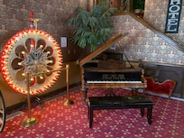 Piano in the lobby