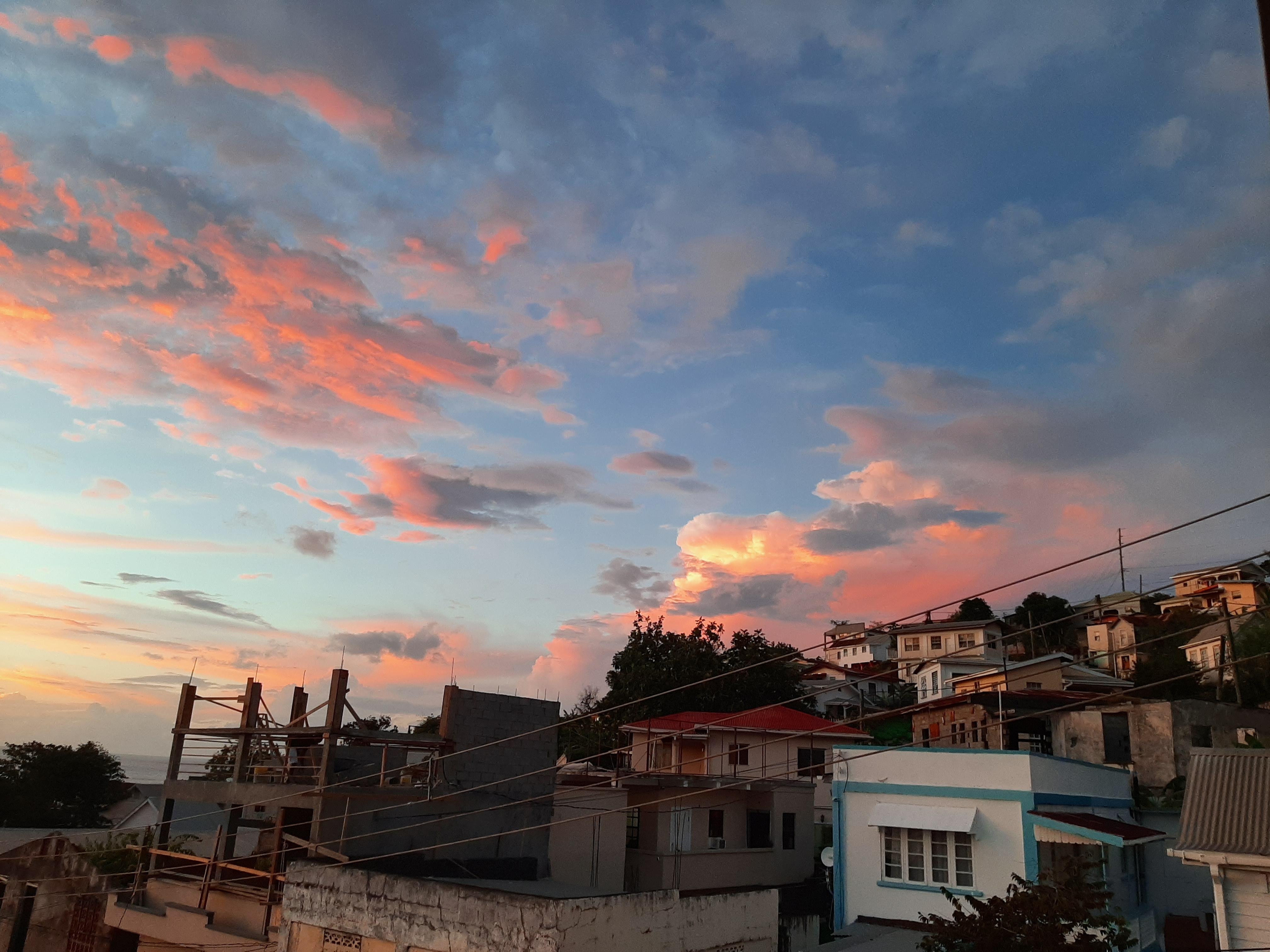 Aussicht von meinem Balkon