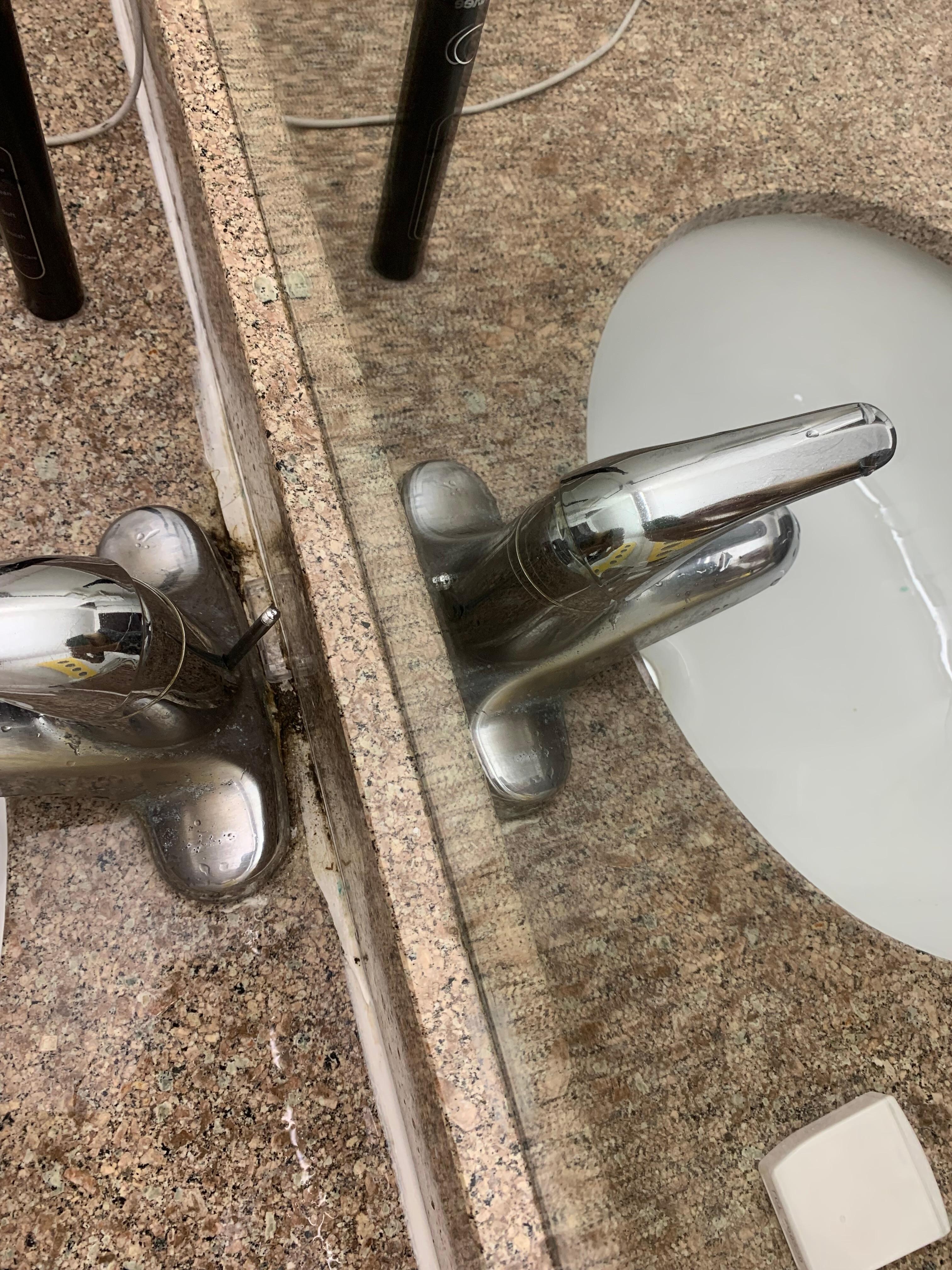 Stained or mold