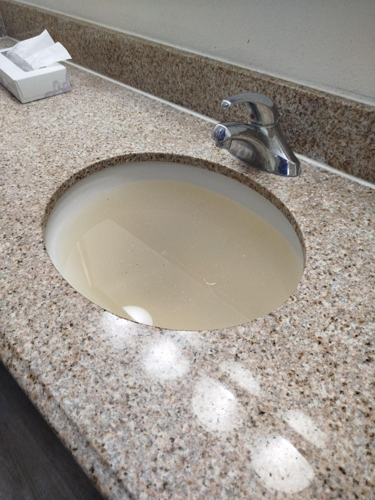 Foto tomada el sabado por la noche