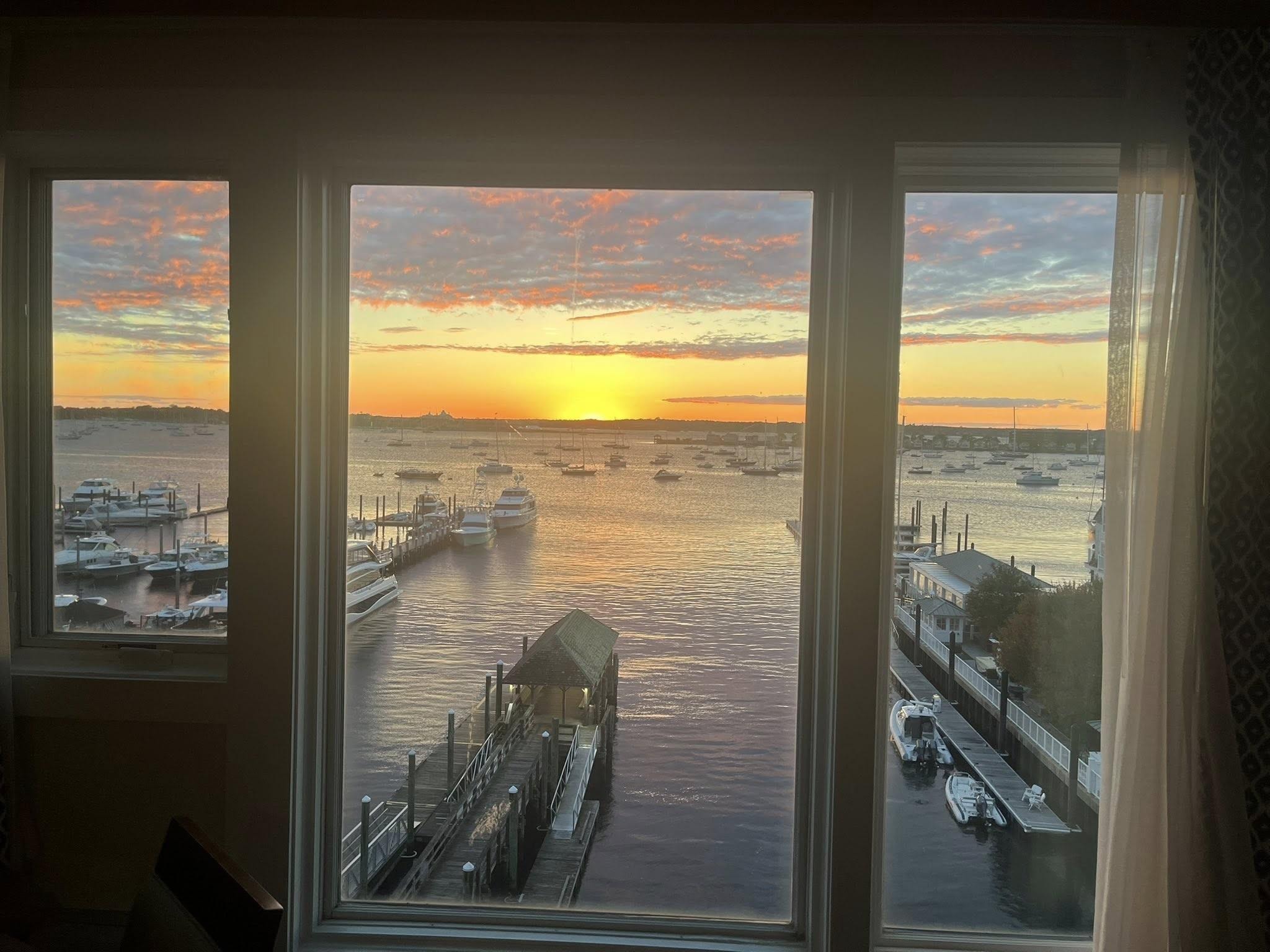 Here is the view from our room !!!