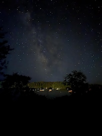 View of stars from front deck